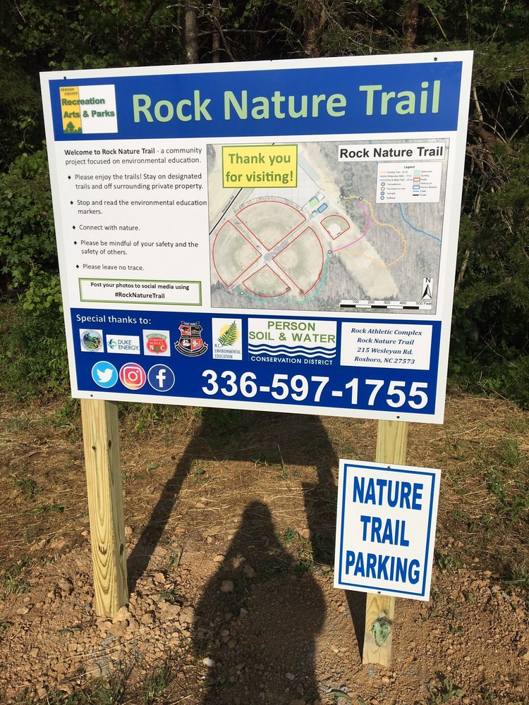 Nature Trail sign
