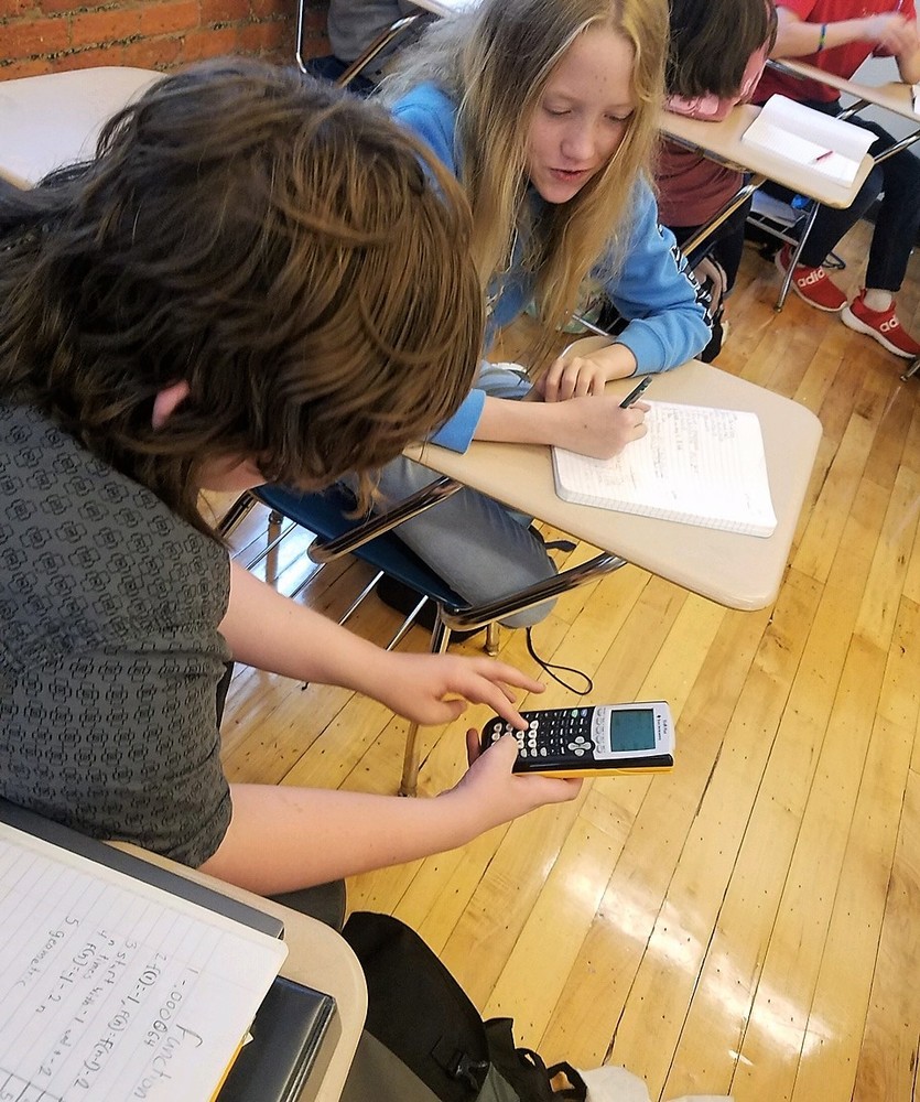 LP Grant Helps Purchase Calculators